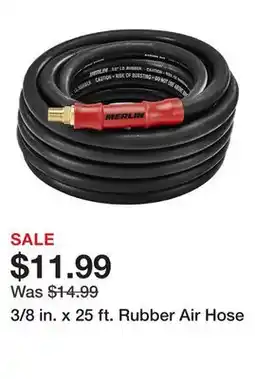 Harbor Freight Tools 3/8 in. x 25 ft. Rubber Air Hose offer