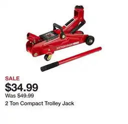 Harbor Freight Tools 2 Ton Compact Trolley Jack offer