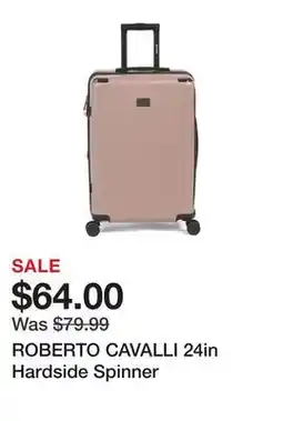 Marshalls ROBERTO CAVALLI 24in Hardside Spinner offer