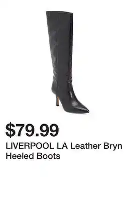 Marshalls LIVERPOOL LA Leather Bryn Heeled Boots offer