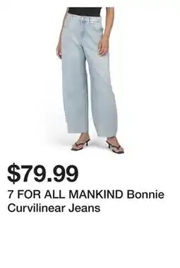 Marshalls 7 FOR ALL MANKIND Bonnie Curvilinear Jeans offer
