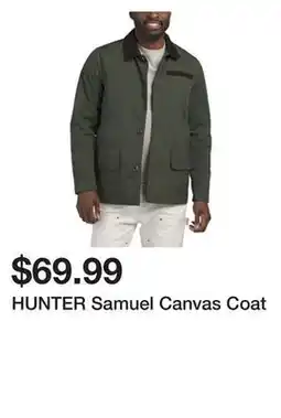 Marshalls HUNTER Samuel Canvas Coat offer