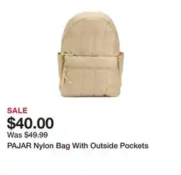 Marshalls PAJAR Nylon Bag With Outside Pockets offer