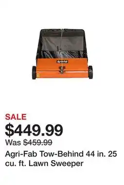 Tractor Supply Company Agri-Fab Tow-Behind 44 in. 25 cu. ft. Lawn Sweeper offer