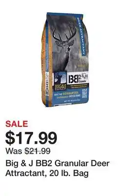 Tractor Supply Company Big & J BB2 Granular Deer Attractant, 20 lb. Bag offer