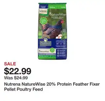 Tractor Supply Company Nutrena NatureWise 20% Protein Feather Fixer Pellet Poultry Feed offer