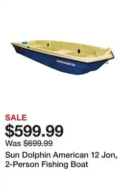 Tractor Supply Company Sun Dolphin American 12 Jon, 2-Person Fishing Boat offer