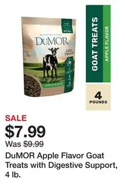 Tractor Supply Company DuMOR Apple Flavor Goat Treats with Digestive Support, 4 lb offer