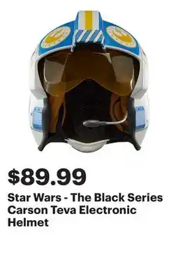 Best Buy Star Wars - The Black Series Carson Teva Electronic Helmet offer