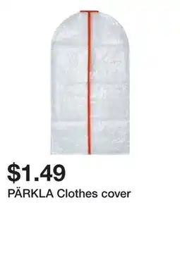 Ikea PÄRKLA Clothes cover offer