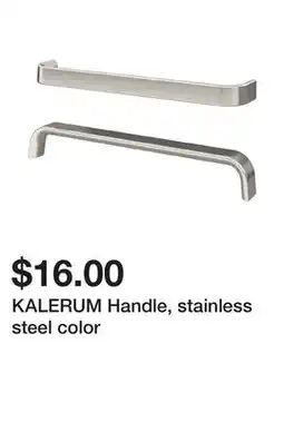 Ikea KALERUM Handle, stainless steel color offer