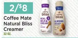 Heinen's Coffee Mate Natural Bliss Creamer offer