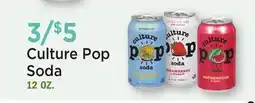 Heinen's Culture Pop Soda offer