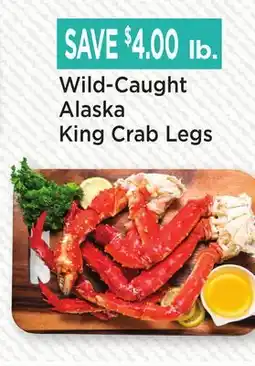 Heinen's Wild-Caught Alaska King Crab Legs offer