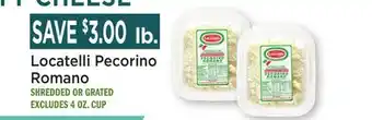 Heinen's Locatelli Pecorino Romano offer