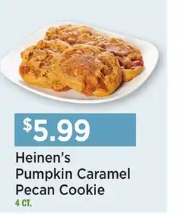 Heinen's Heinen's Pumpkin Caramel Pecan Cookie offer