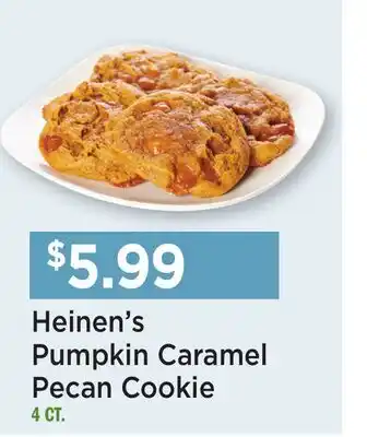Heinen's Heinen's Pumpkin Caramel Pecan Cookie offer