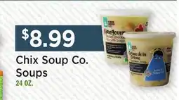 Heinen's Chix Soup Co. Soups offer