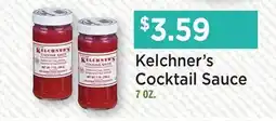 Heinen's Kelchner's Cocktail Sauce offer