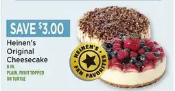 Heinen's Heinen's Original Cheesecake offer