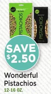 Heinen's Wonderful Pistachios offer