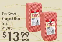 Smart & Final First Street Chopped Ham offer