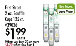 Smart & Final First Street 2 oz. Souffle Cups offer
