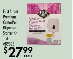 Smart & Final First Street Premium CenterPull Dispenser Starter Kit offer