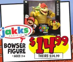 Ollie's 7 BOWSER FIGURE offer