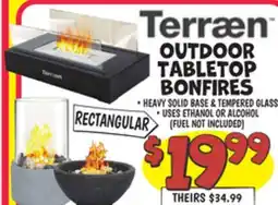 Ollie's OUTDOOR TABLETOP BONFIRES offer