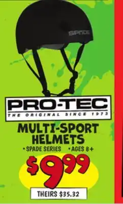 Ollie's MULTI-SPORT HELMETS offer