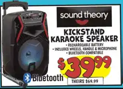 Ollie's KICKSTAND KARAOKE SPEAKER offer