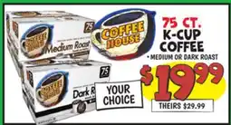 Ollie's 75 CT. K-CUP COFFEE offer