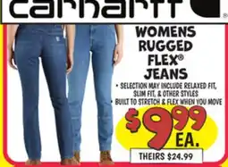 Ollie's WOMENS RUGGED FLEX JEANS offer