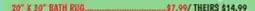 Ollie's 20 X 30 BATH RUG offer