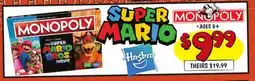 Ollie's MONOPOLY: SUPER MARIO ACTION FIGURE offer