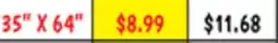 Ollie's 35 X 64 MATTRESSES offer