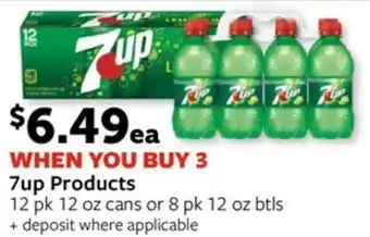 Fareway 7up Products offer
