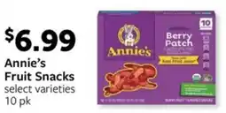 Fareway Annie's Fruit Snacks offer