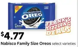 Fareway Nabisco Family Size Oreos offer