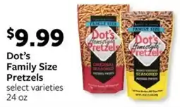 Fareway Dot's Family Size Pretzels offer