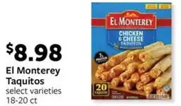 Fareway El Monterey Taquitos offer