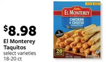 Fareway El Monterey Taquitos offer