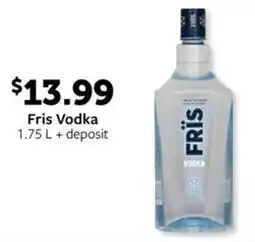 Fareway Fris Vodka offer