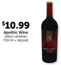 Fareway Apothic Wine offer
