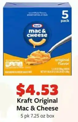 Fareway Kraft Original Mac & Cheese offer