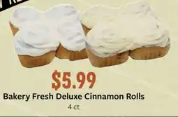 Fareway Bakery Fresh Deluxe Cinnamon Rolls offer