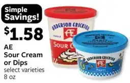 Fareway AE Sour Cream or Dips offer