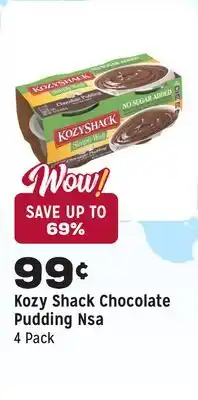 Grocery Outlet Chocolate Pudding Nsa offer