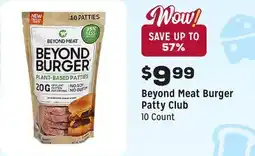 Grocery Outlet Burger Patty Club offer